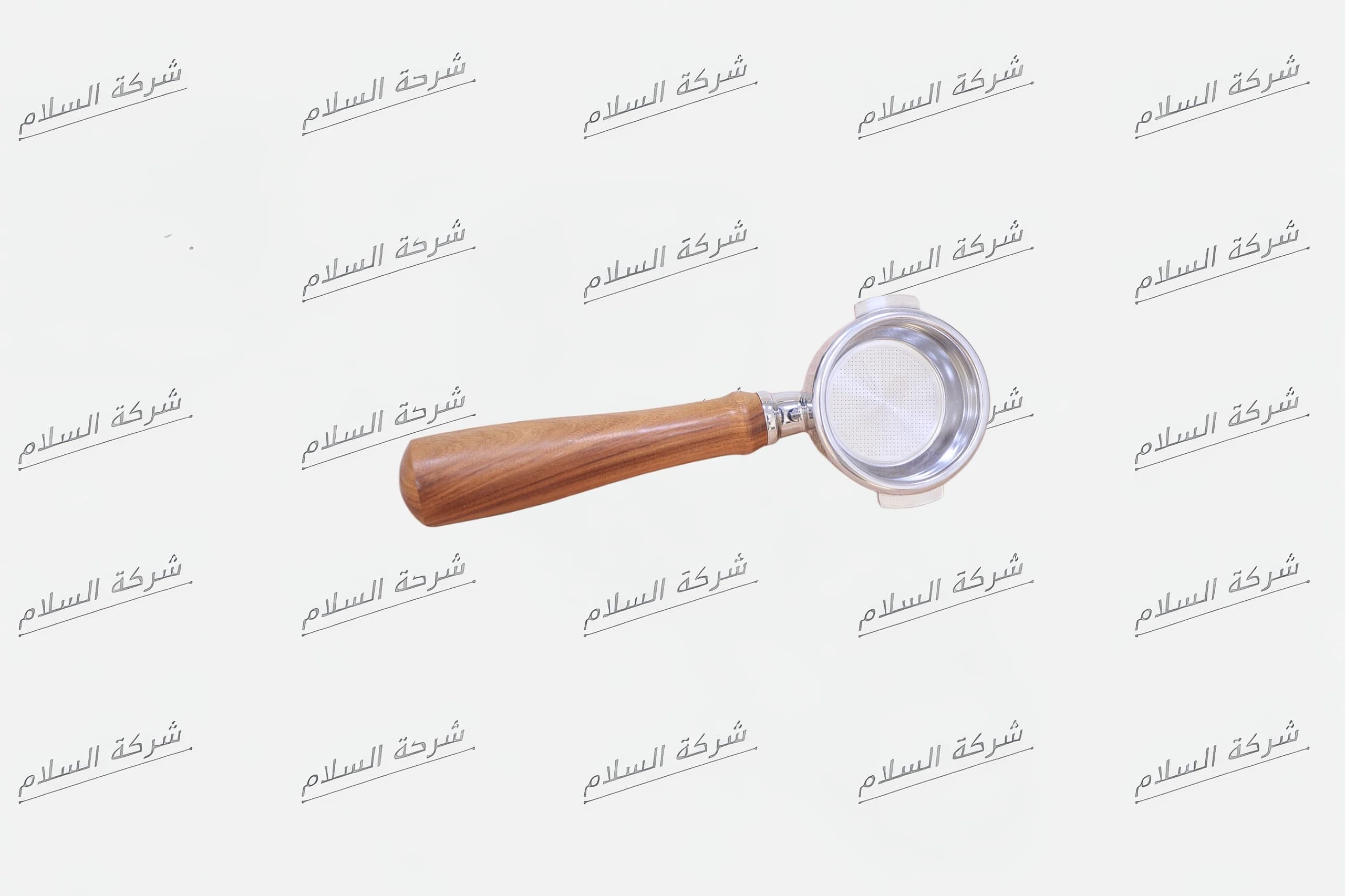 حامل فلتر بمقبض خشبي