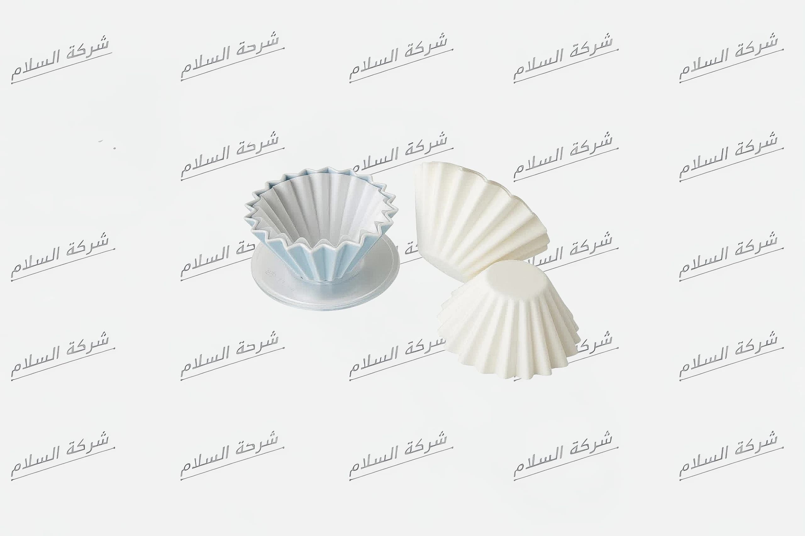 قمع قهوة سيراميك أوريجامي
