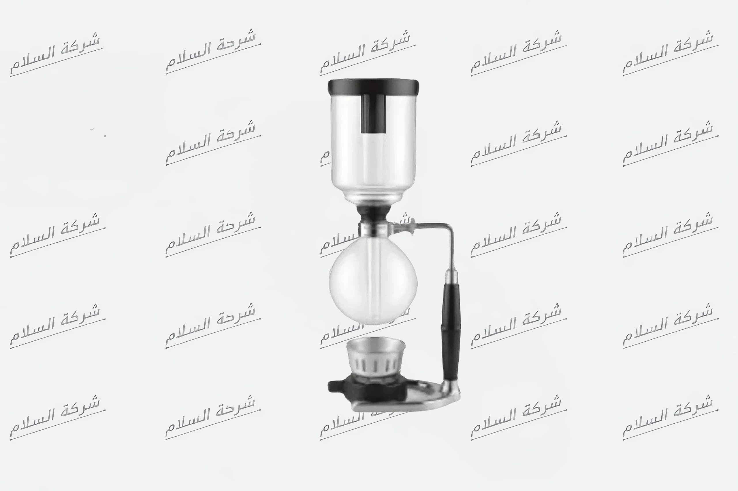 محضرة قهوة سايفون زجاجية
